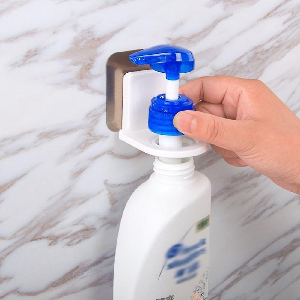 10pcs Shampoo Shower Gel Bottle Holder Wall Mounted Stand Suction Cup