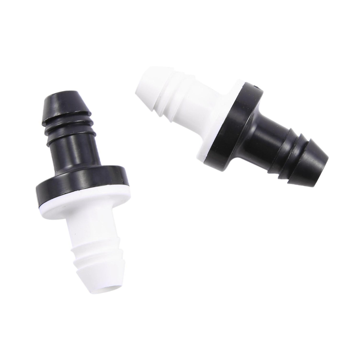 2pcs 3/8 Inch 10mm Inline Abs One Way Water Non Return Check Valve