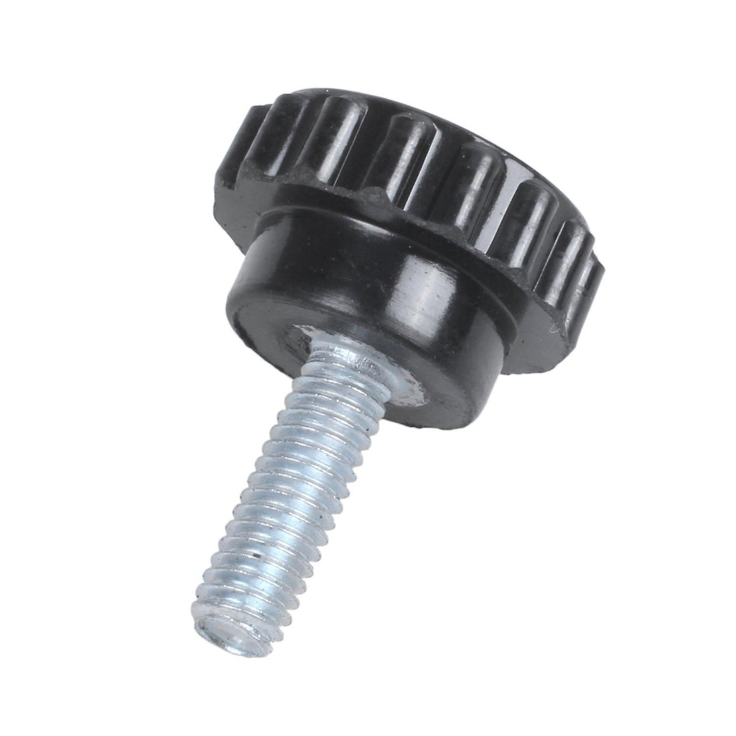 6 Pcs M4x10 Threaded Knurled Thumbscrew Grip Knobs Thumb Screw