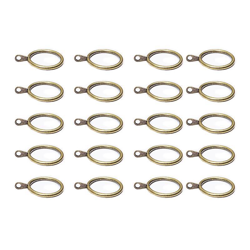 20 X Iron Curtain Ring and Rod Suspension Ring 32mm (bronze)
