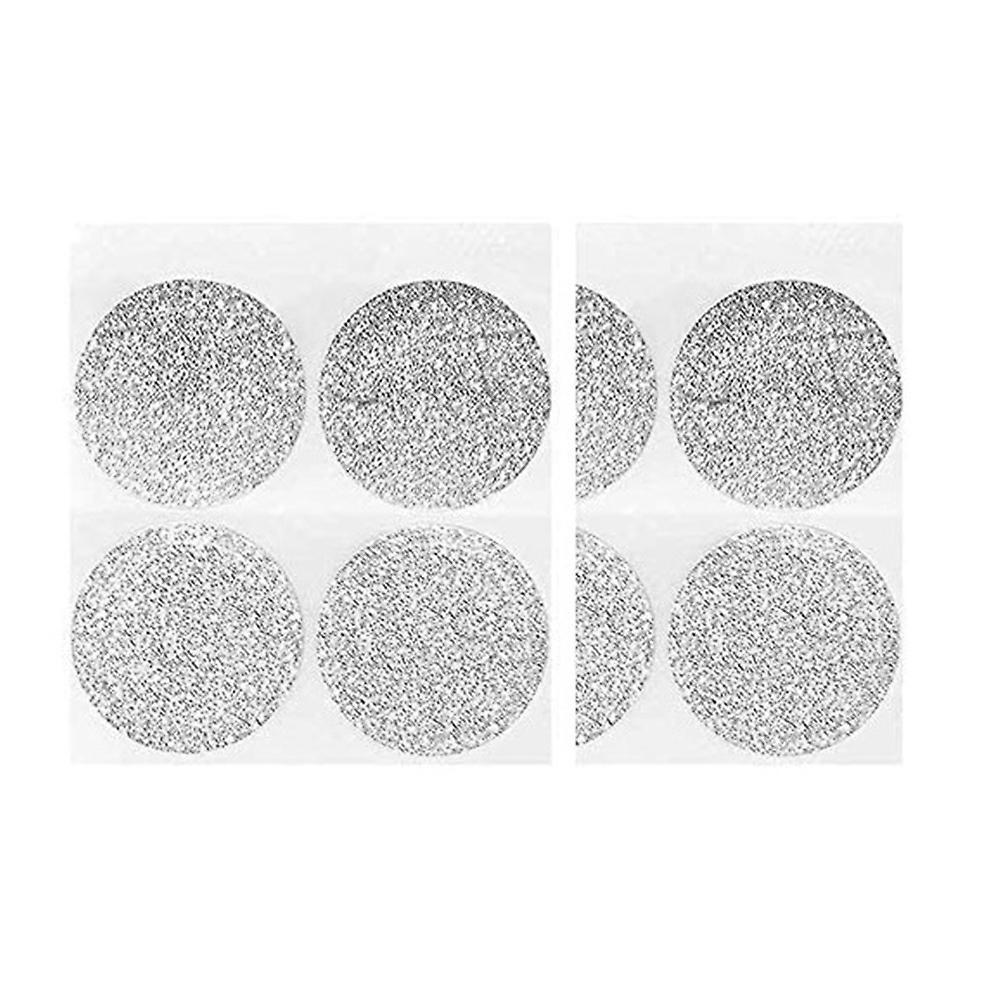 100pcs Aluminum Foil Lids for Nespresso Originalline with Spoon Brush