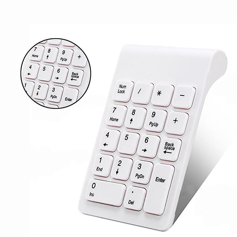 Wireless 2.4ghz 18 Keys Numeric Keyboard for Laptop Pc & Mac Black
