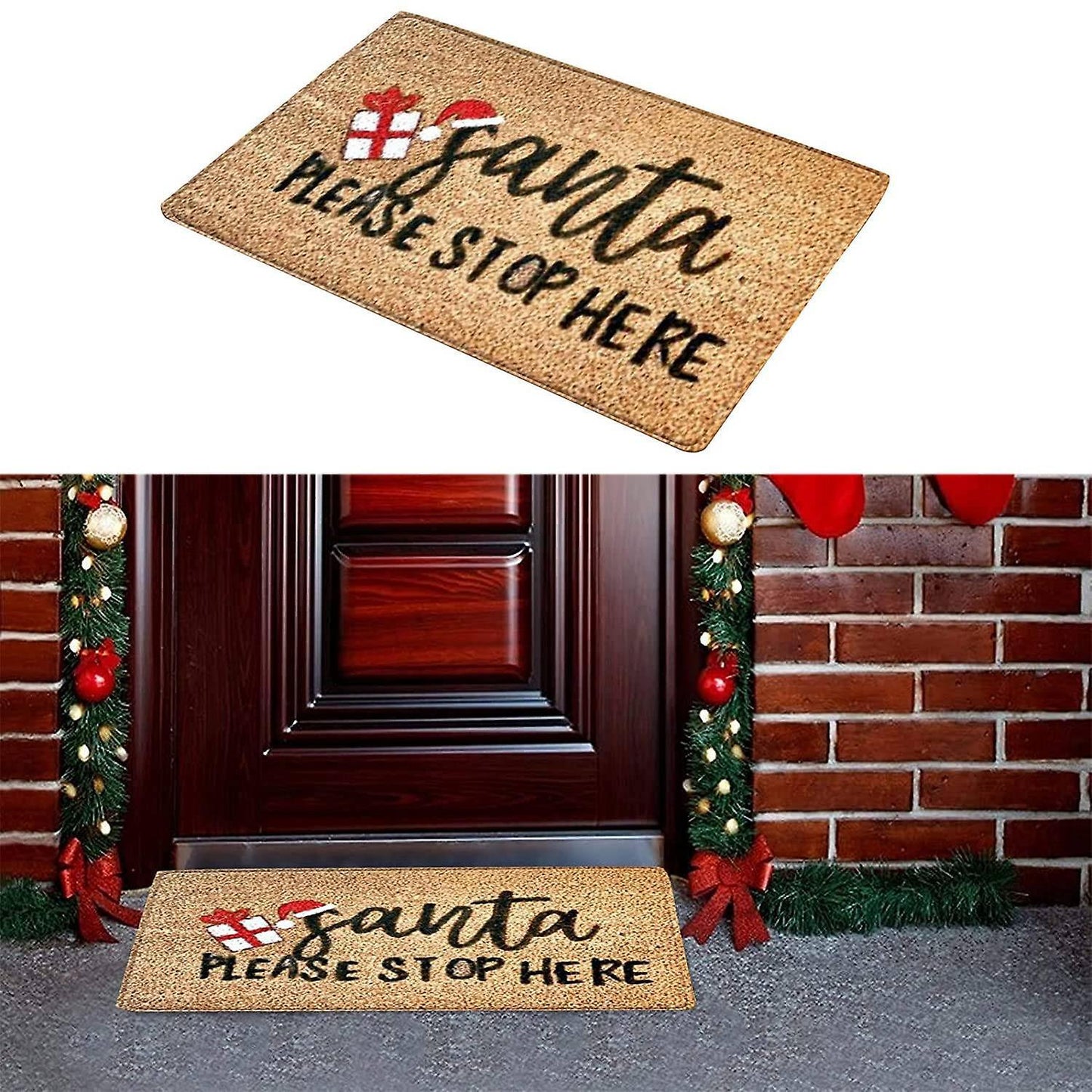 Christmas Doormat Christmas Doormat Decoration Entrance Floor Carpet