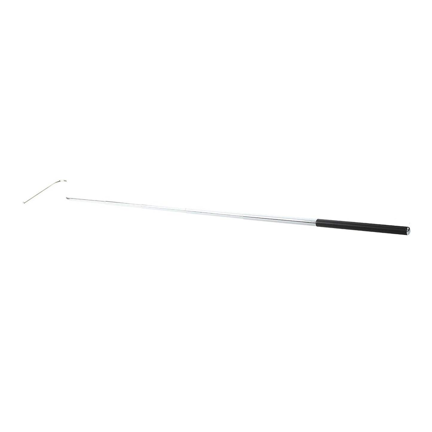 Gancio Per Serpenti Rettili Regolabile 18-66cm Nero Argento