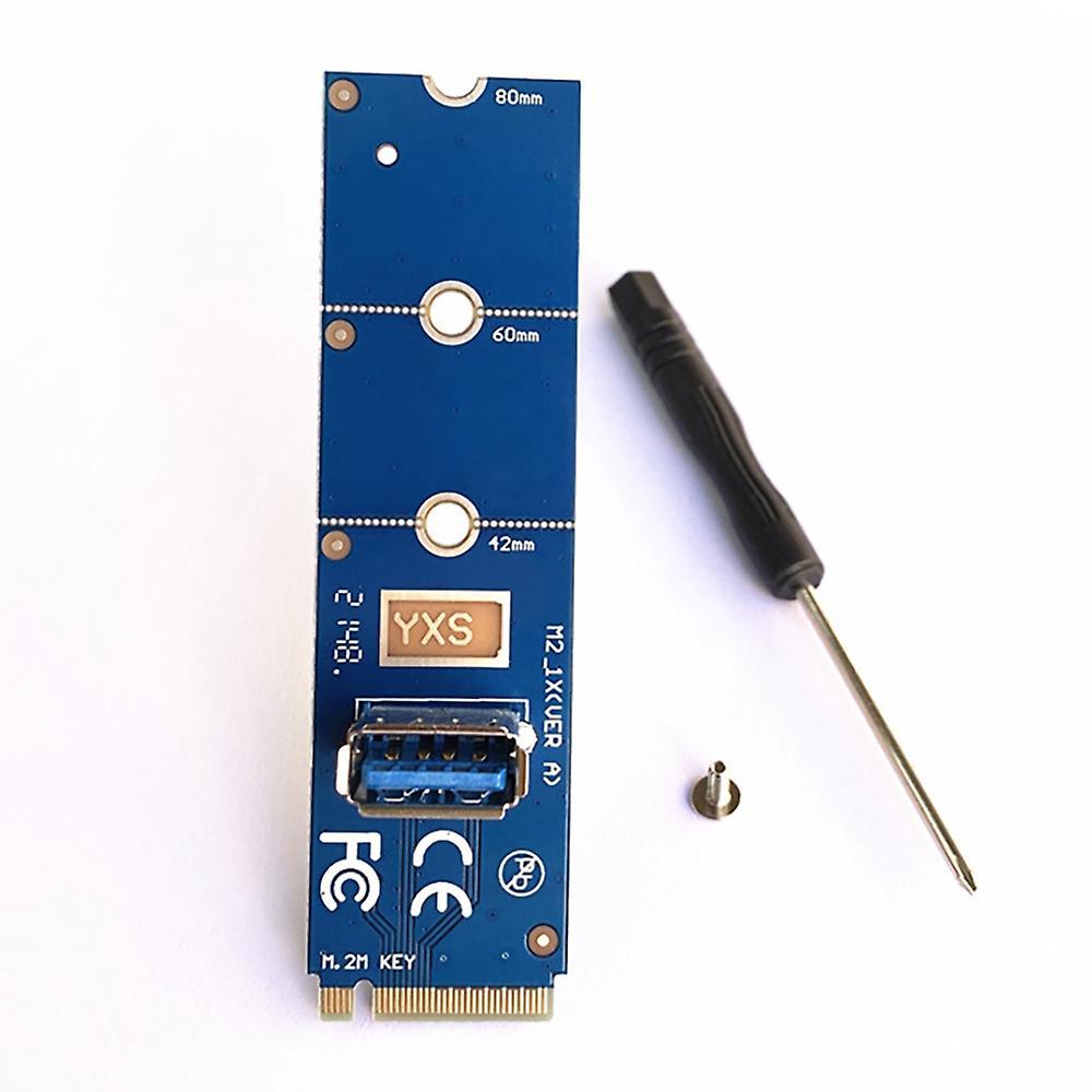 2pcs M.2 to Pci-e X16 Ngff Slot Adapter Card Graphics Adapter Card