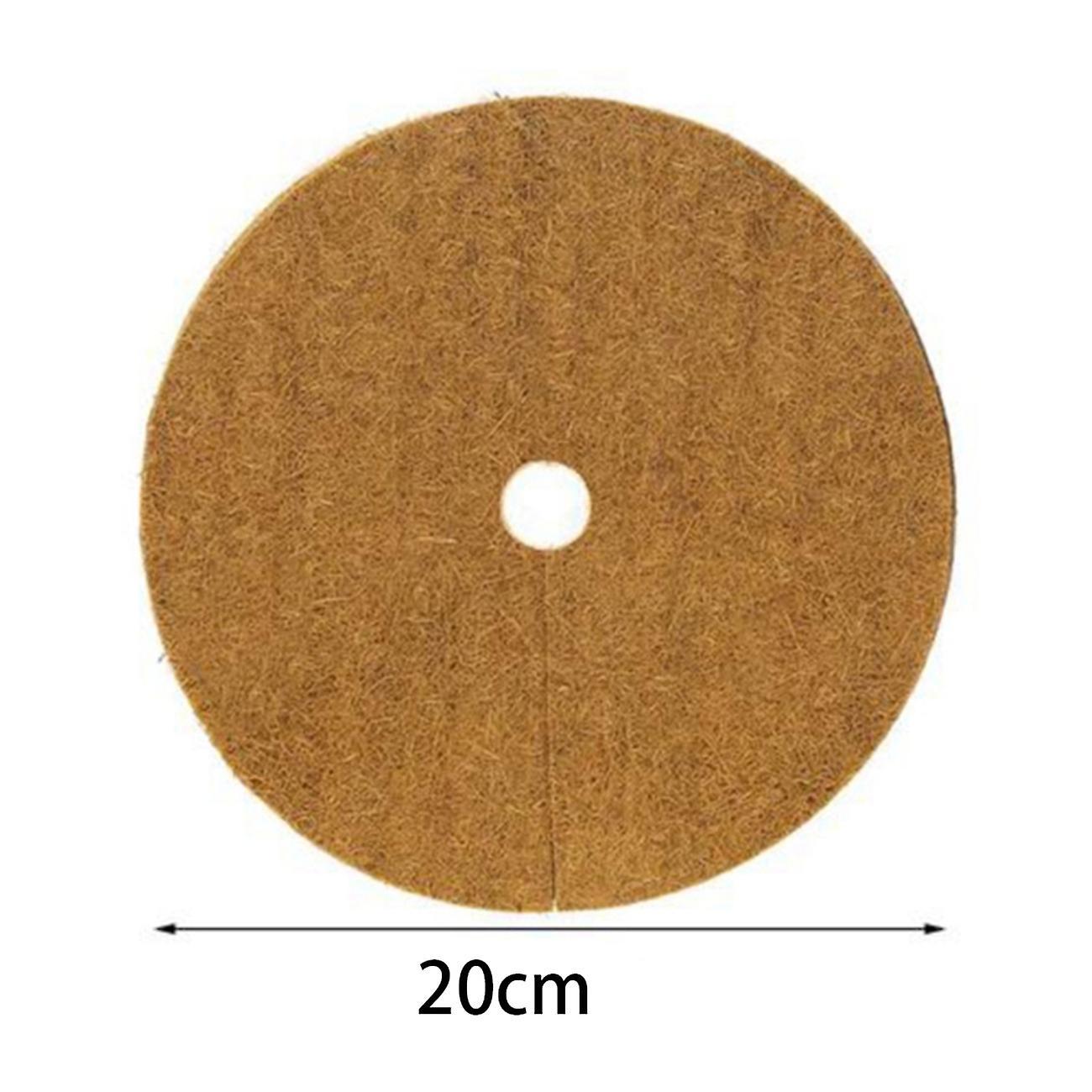 10pcs Plants Cover Potted Plants Winter Protection Coconut Mulch