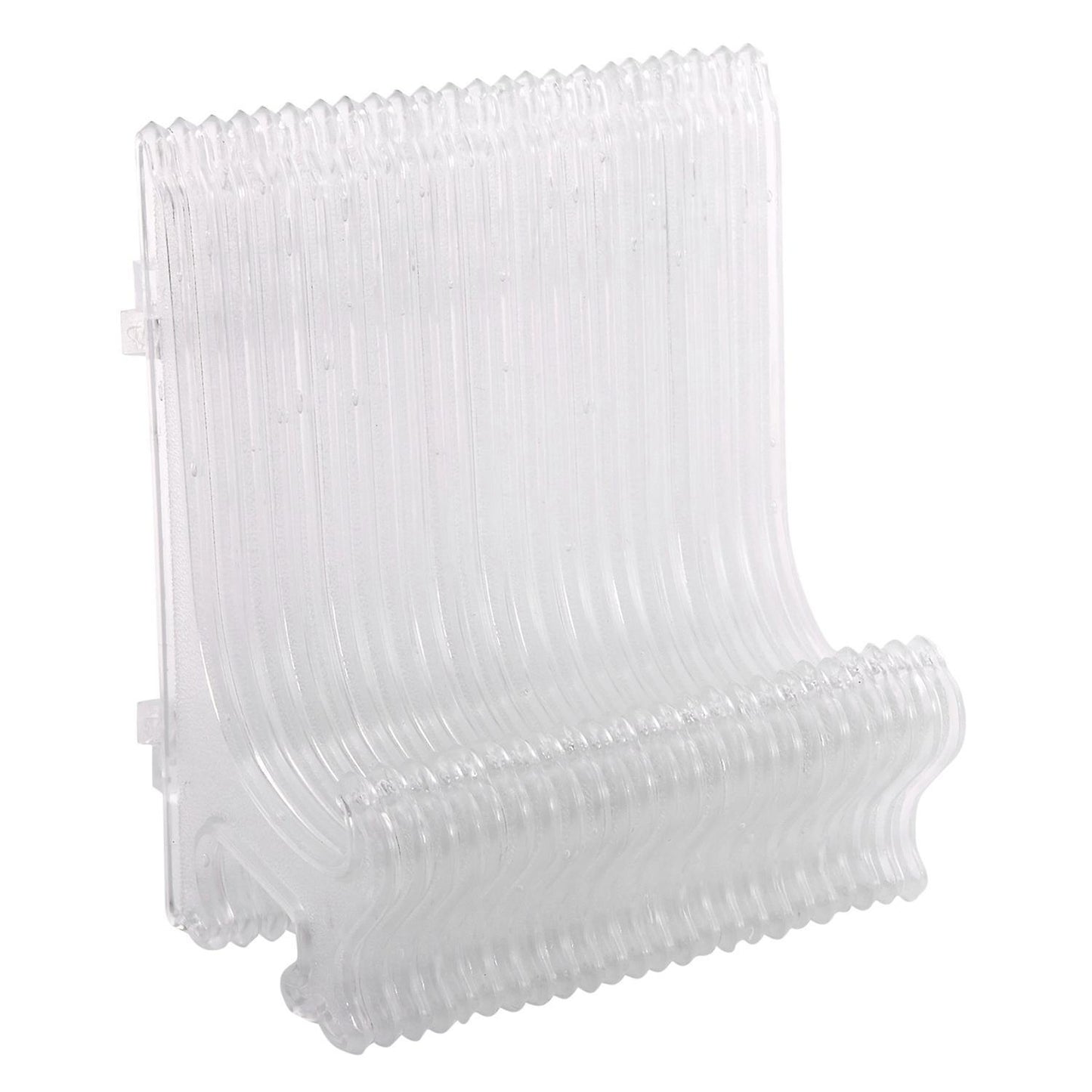 12pcs/set Clear Plastic Easels Plate Frame Photo Book Pedestal Holder