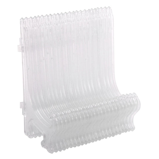 12pcs/set Clear Plastic Easels Plate Frame Photo Book Pedestal Holder