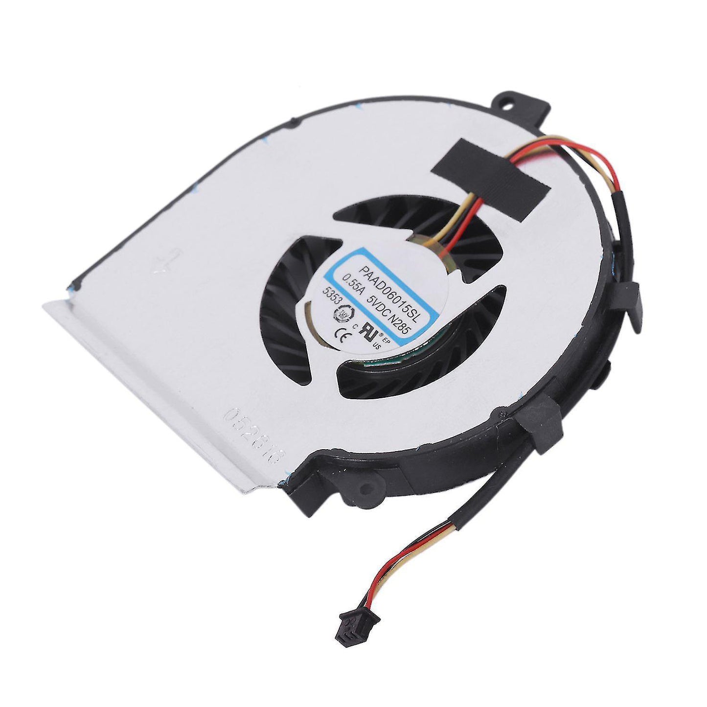 Cpu Cooling Fan for Msi Ge62 Gl62 Ge72 Gl72 Series 3pin 0.55a 5vdc