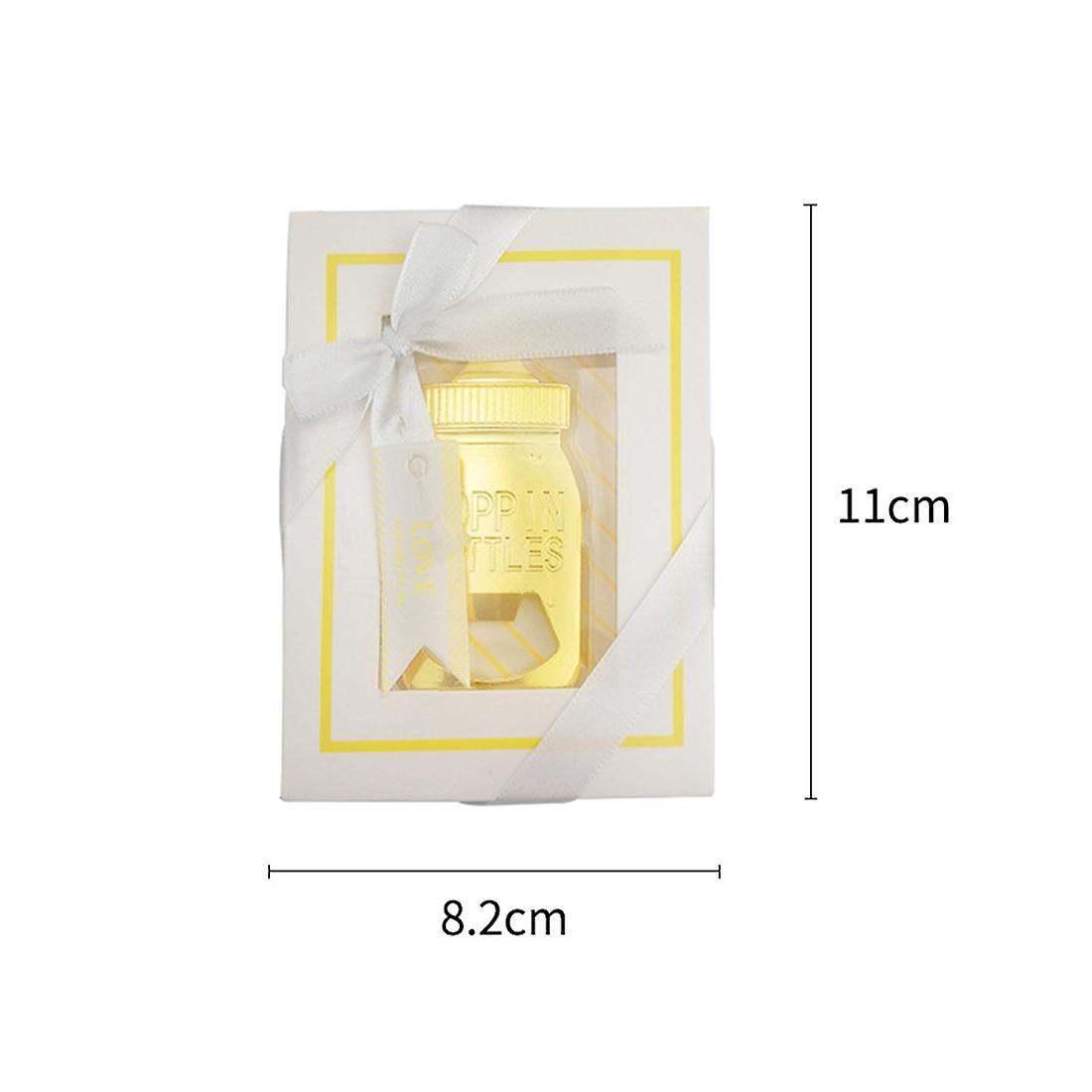 Baby Bottle Shape Opener Gift Souvenir with Box Pink Box