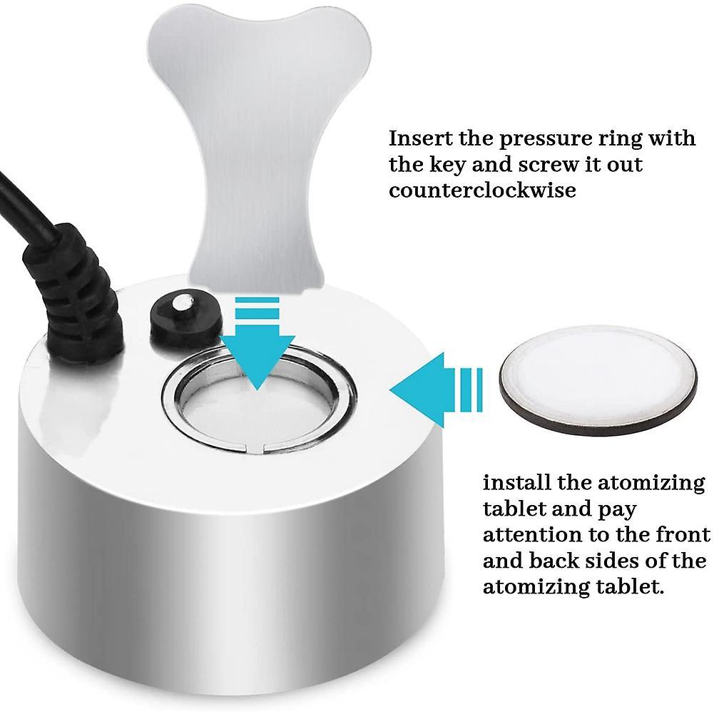 12pack Ultrasonic Mist Ceramics Discs for Humidifier with Cap Tool