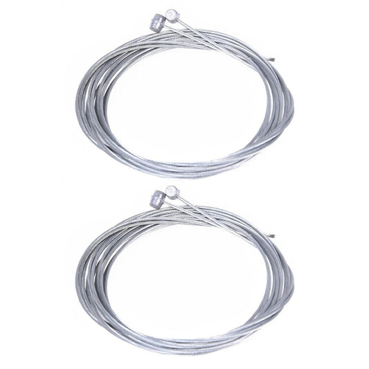 Steel 1.7 Meters Universal Bike Bicycle Back Brake Cable Wire 2 Pcs