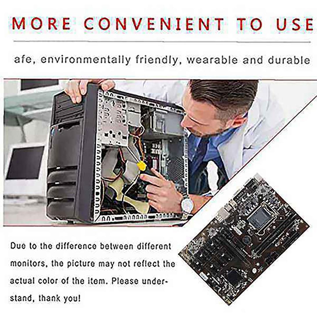 B250 Btc Mining Motherboard with G3900 Cpu+cooling Fan+thermal Grease