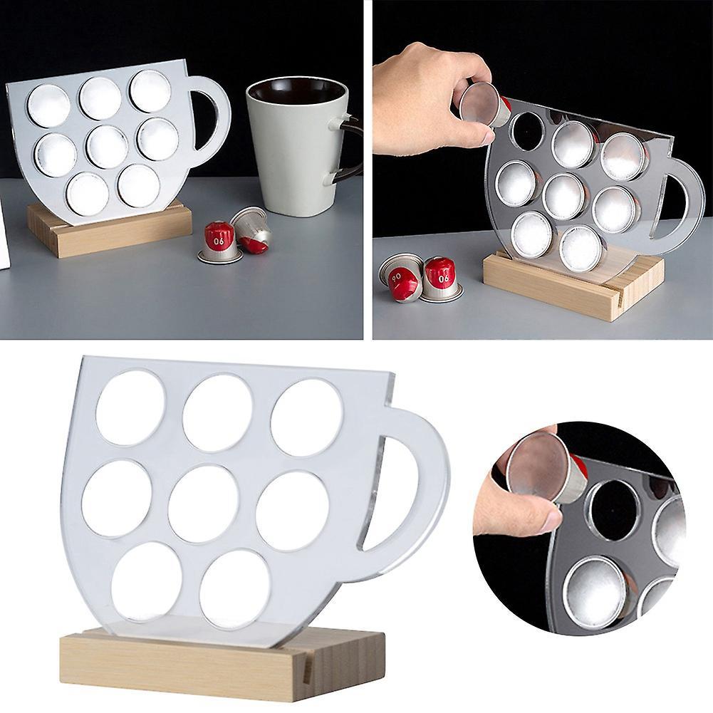 Coffee Capsule Holder Acrylic Capsule Holder Capsule Storage Rack