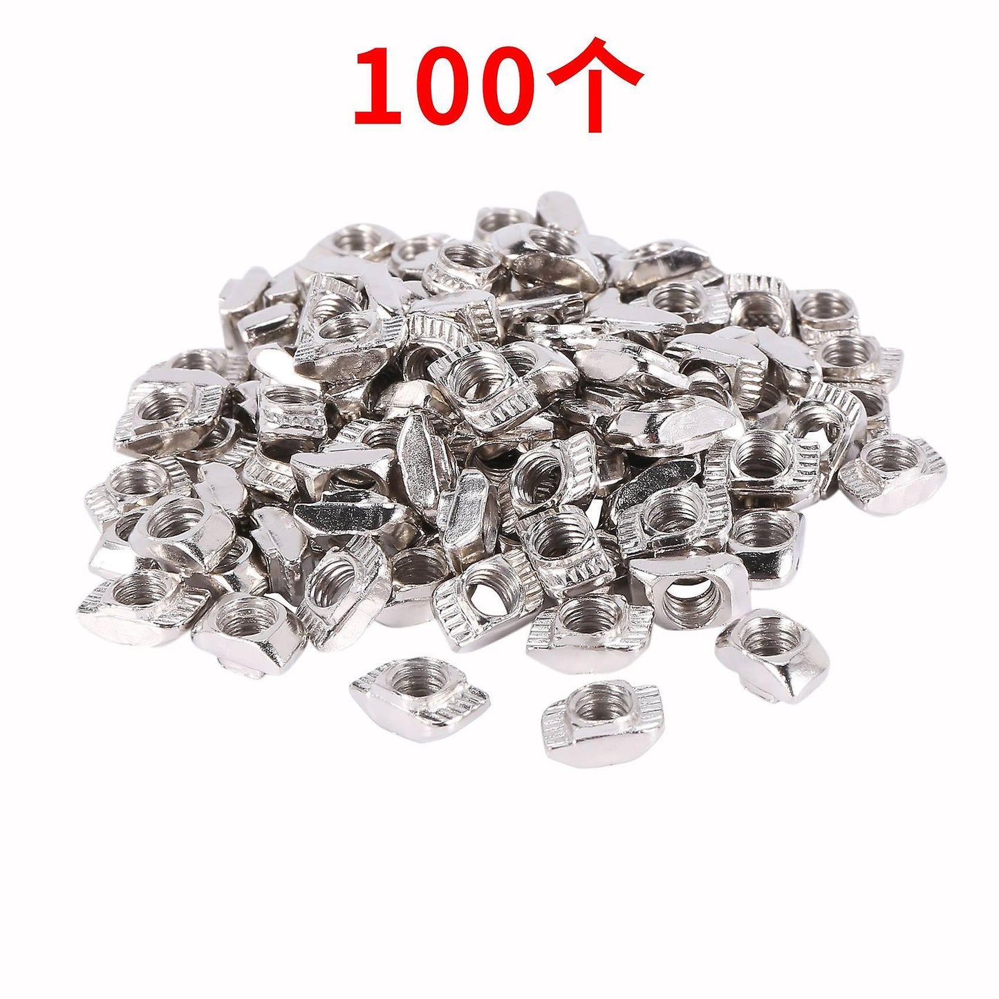 100pcs M5x10x6 for 20/30 Series Slot T-nut Sliding