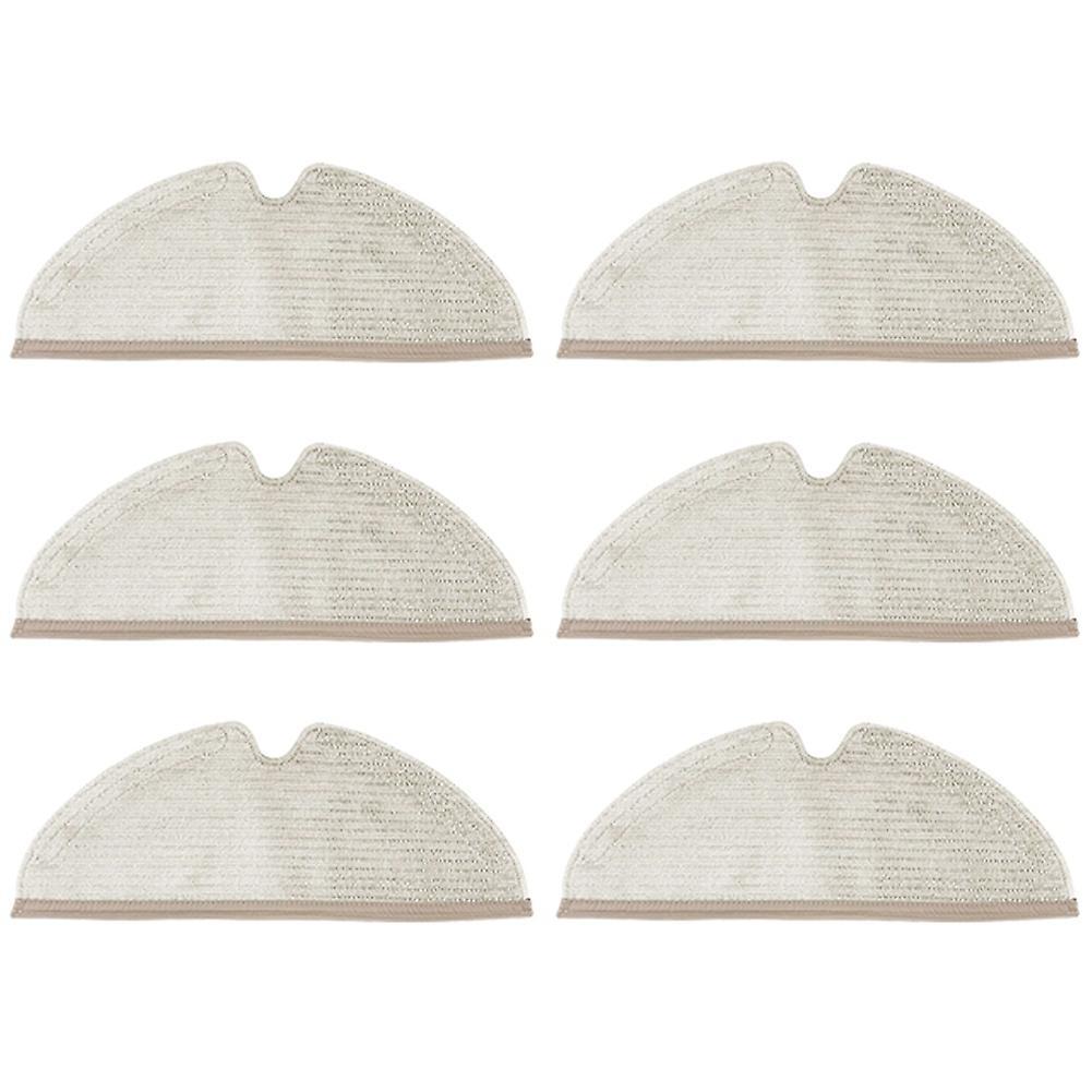 6pcs Mop Cloths for Xiaomi Roborock S5 Max S6 Pure S6 Maxv S5 Vacuum