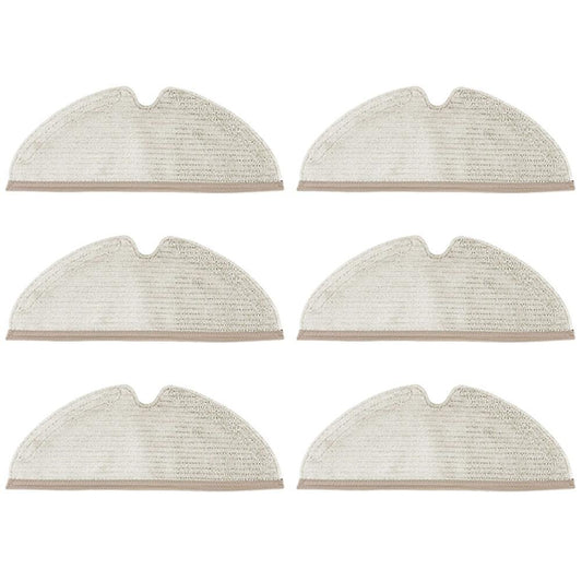 6pcs Mop Cloths for Xiaomi Roborock S5 Max S6 Pure S6 Maxv S5 Vacuum