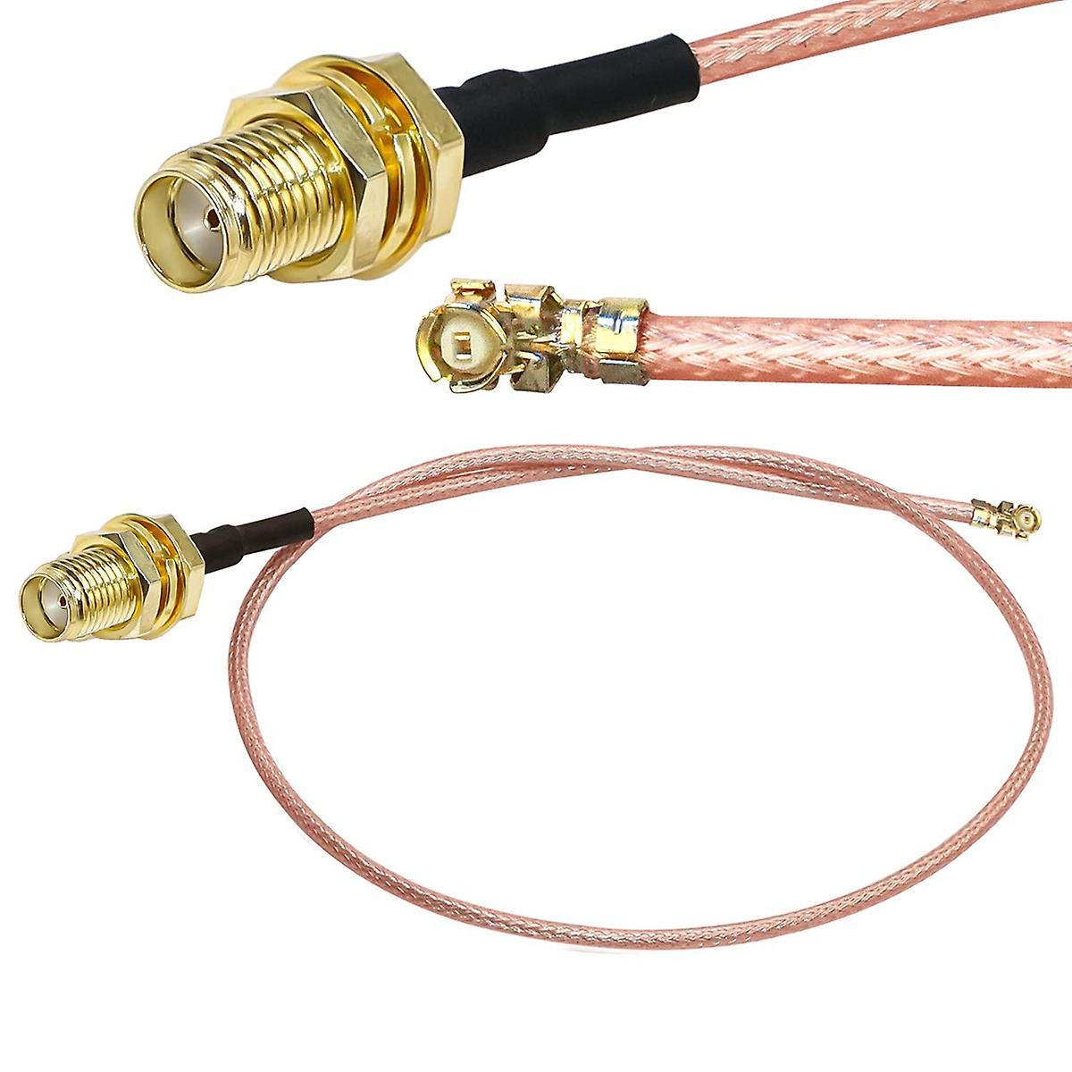 5 Pcs Fl Sma Coax Cable Pigtail Jumper Cable for Wifi Router Antenna
