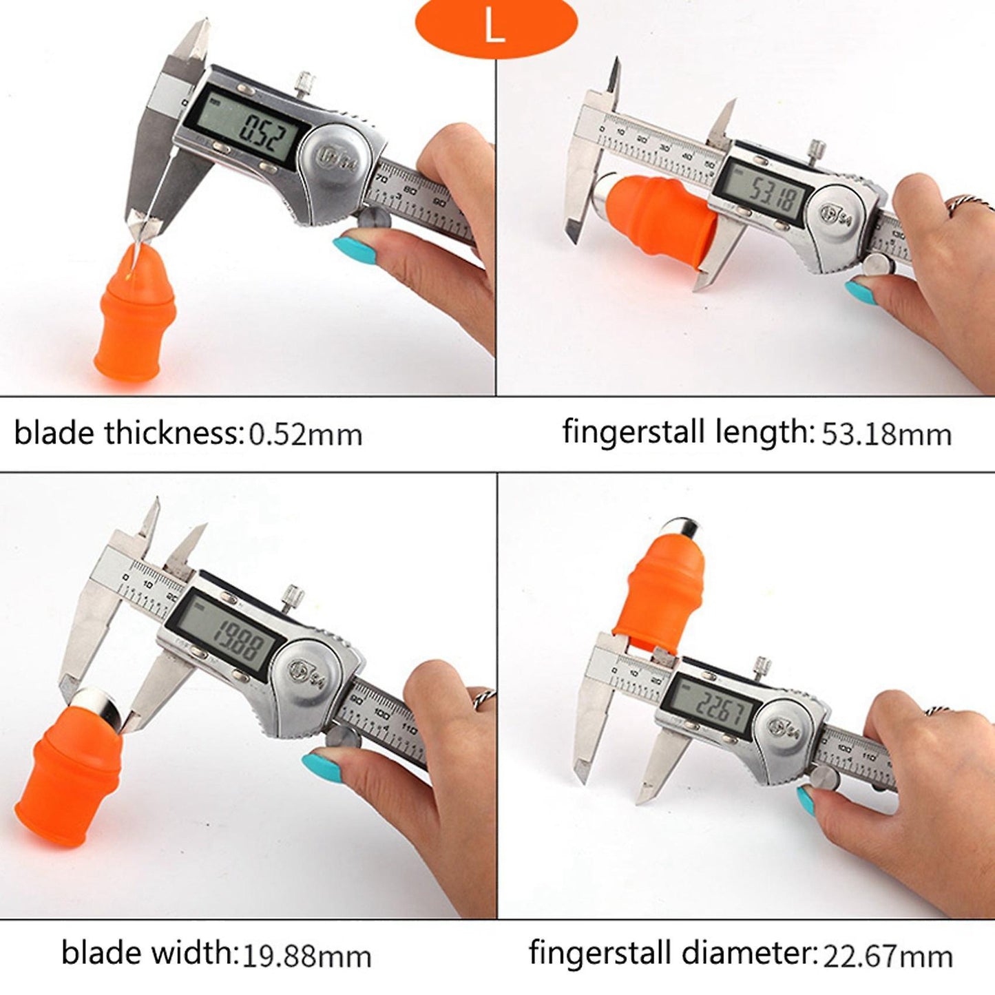 Gardening Silicone Thumb Knife with Finger for Fruits Vege-s
