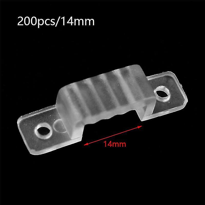 Mounting Holder Translucent Snap (width: 14mm, 200 Pieces / Package)