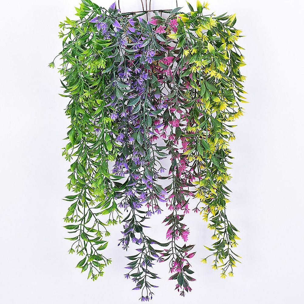 Artificial Flowers Vine Garland Home Garden Festival Wedding Yellow