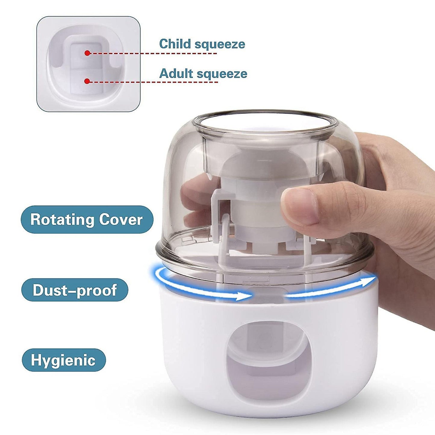 Automatic Toothpaste Squeezer Free Punch Toothpaste Rack, Automatic