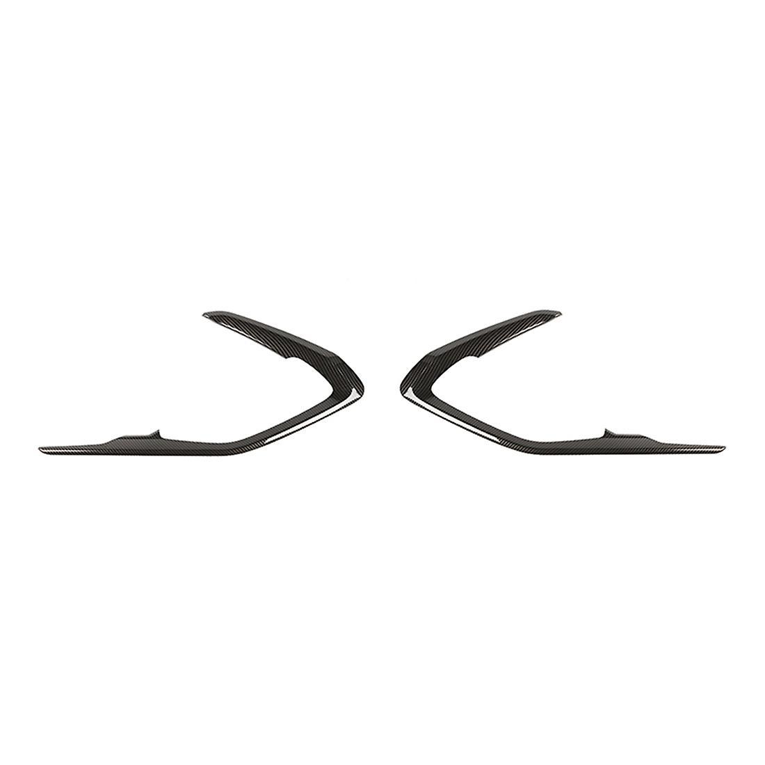 Car Interior Door Decoration Cover Trim Stickers, Abs Carbon Fiber