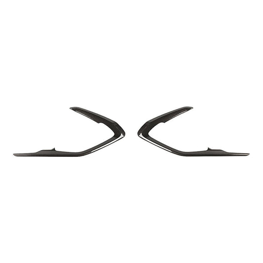 Car Interior Door Decoration Cover Trim Stickers, Abs Carbon Fiber