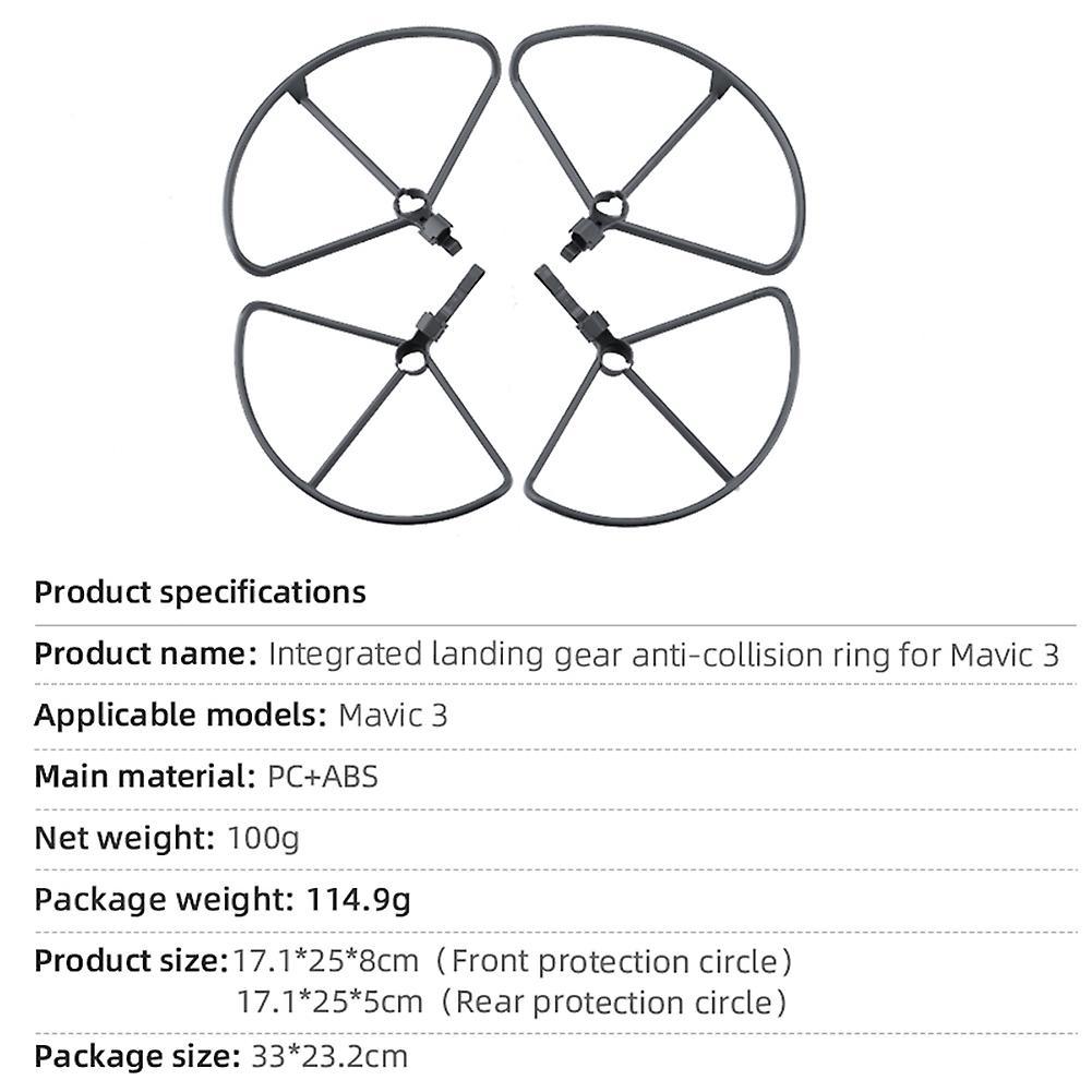 Propeller Guard for Dji Mavic 3 Blade Props Wing Fan Cover Bumper