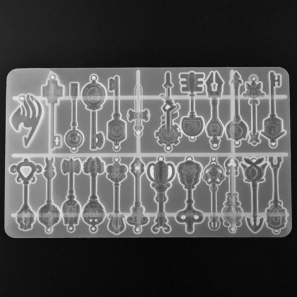 Keys Pendant Resin Casting Mold for Making