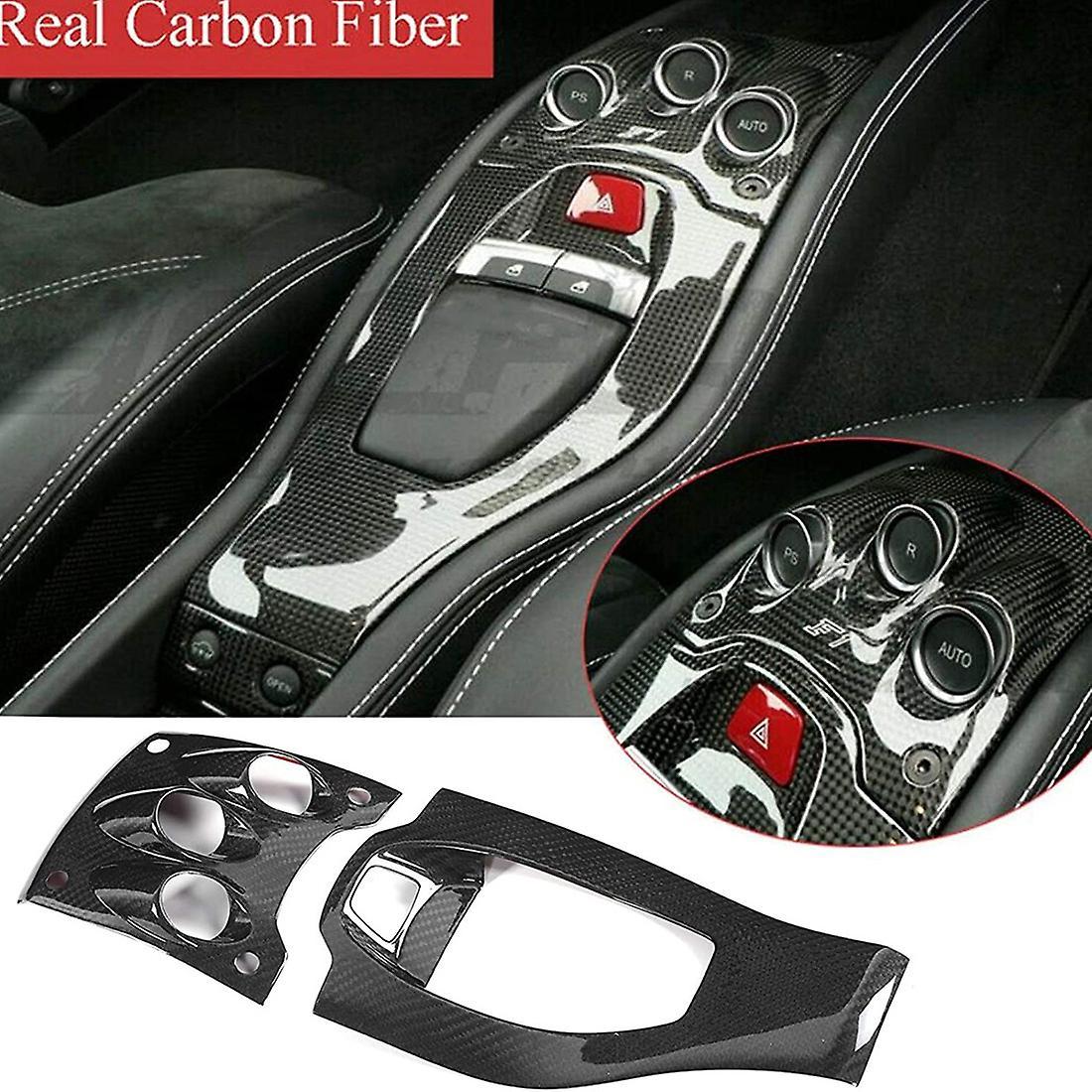 Gear Shift Panel Cover, Central Control Gear Shift Real Carbon Fiber