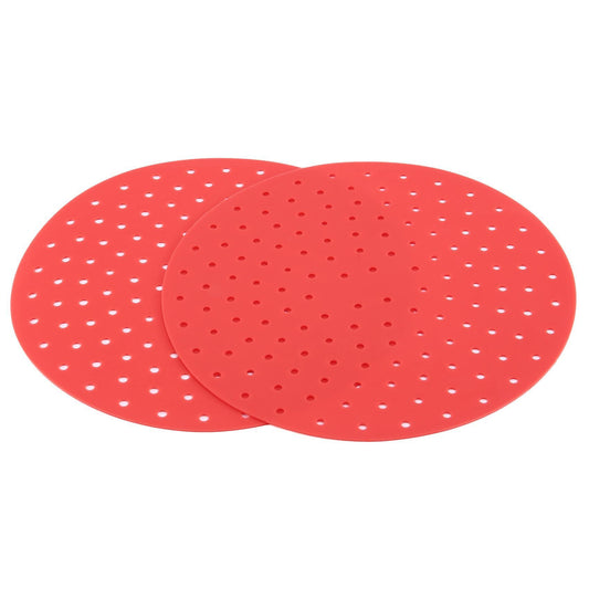 2-pack Reusable Air Fryer Liners - 8-inch Round,air Fryer Accessories