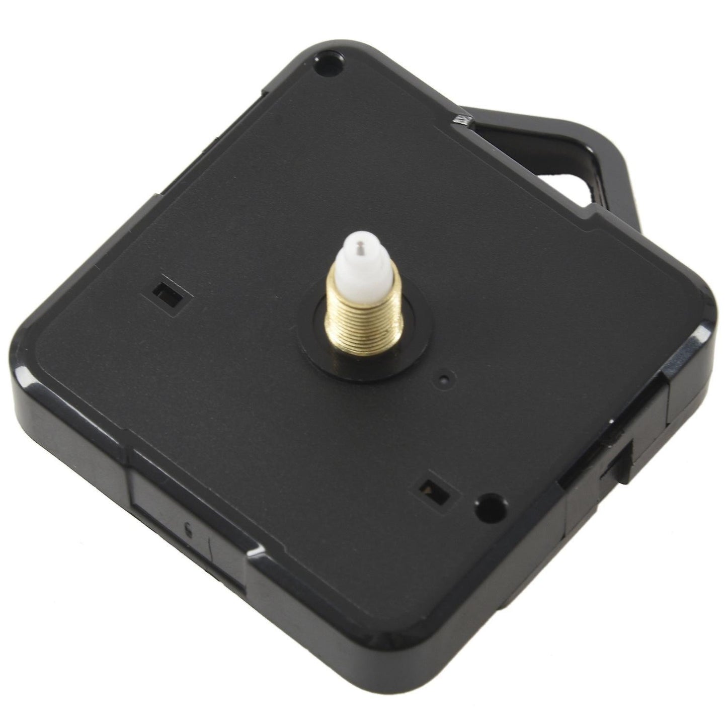 Quartz Clock Movement Mechanism Diy Repair Parts Black + Hands