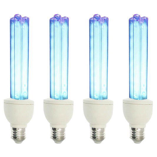 4x E27 Uv Light Tube Bulb Disinfection Lamp Germicidal Lamp Bulb