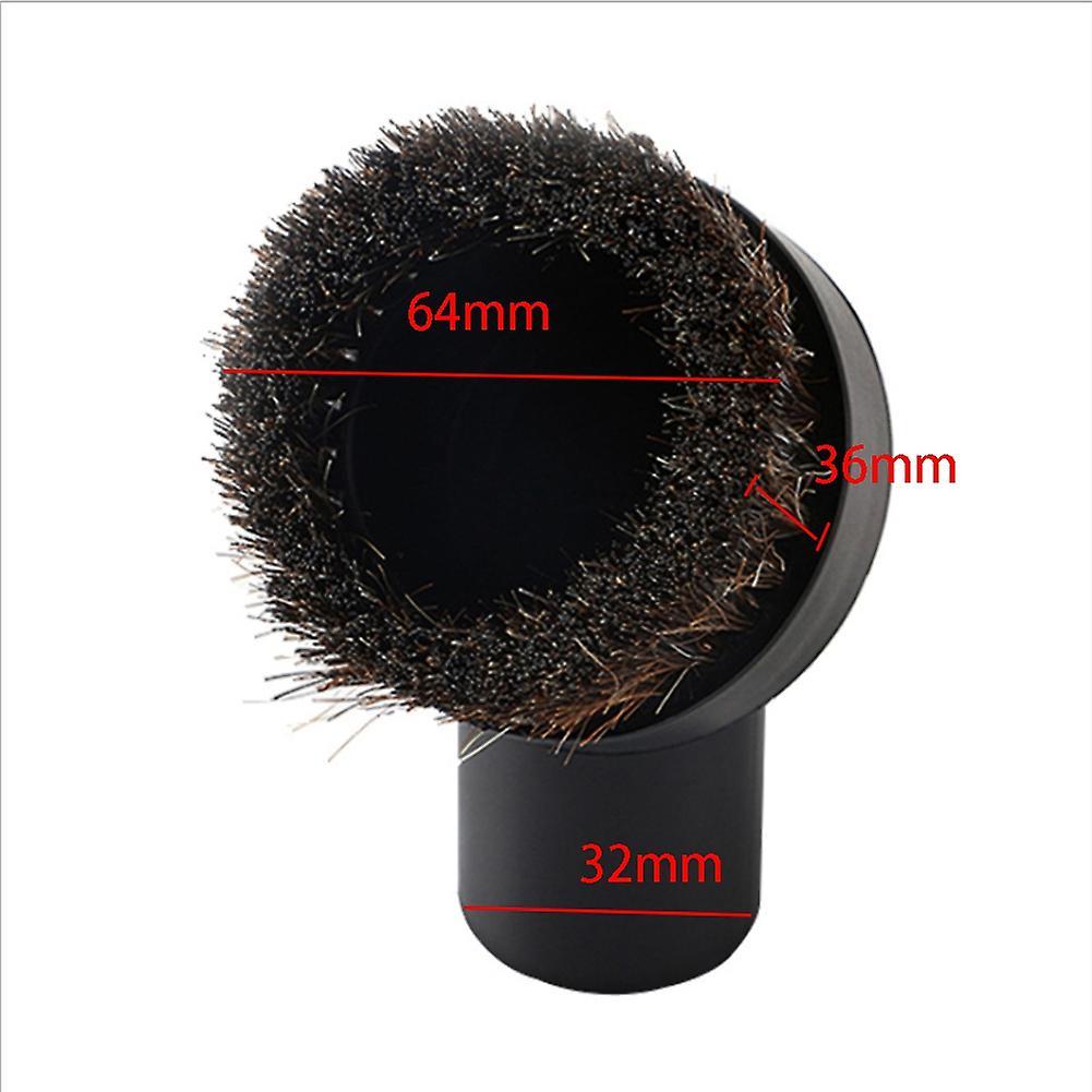 36mm Head Brush Head Suction Head Mixed Horse Hair Round Brush