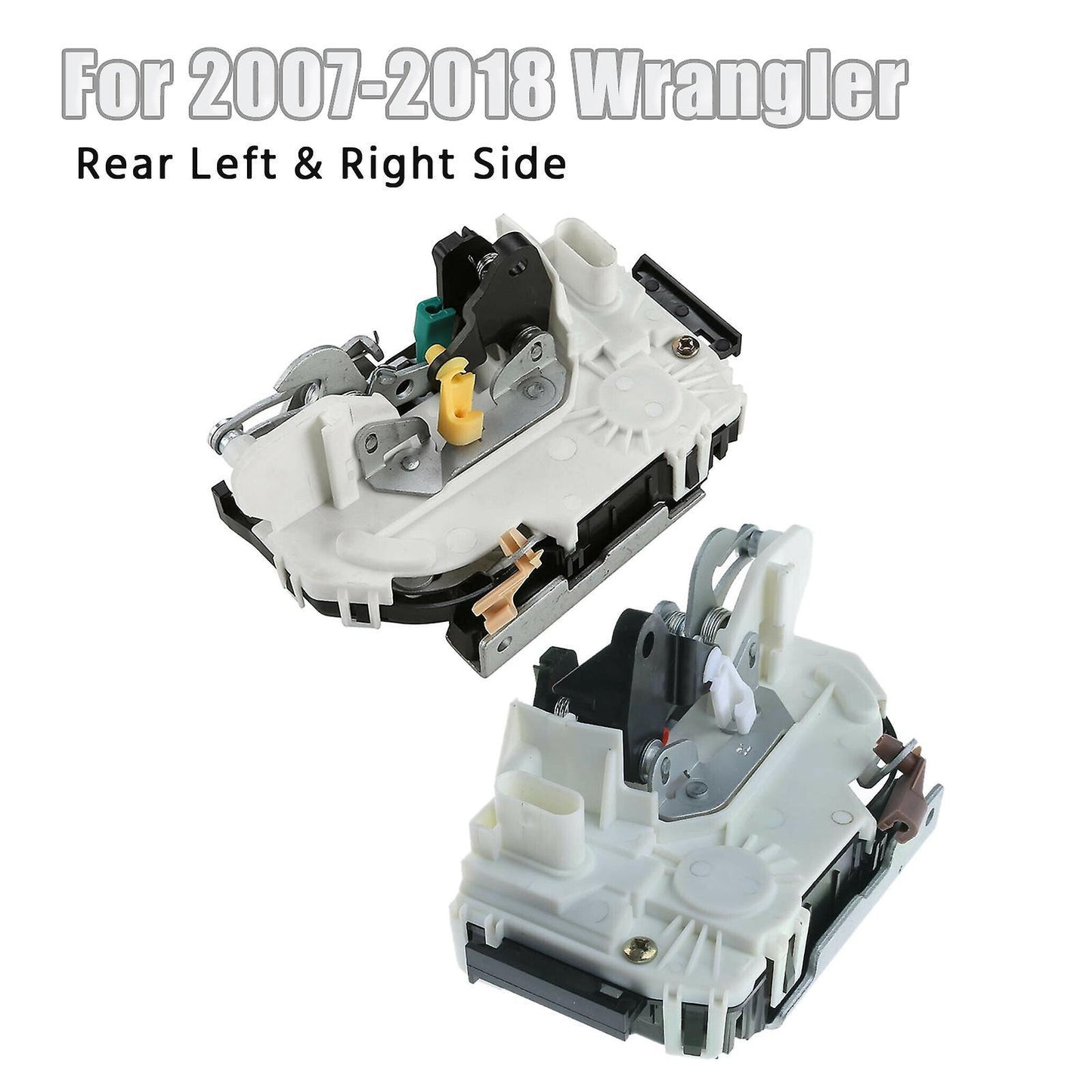 1 Pair Lh & Rh Rear Door Power Lock Latch Actuator Motor Assembly