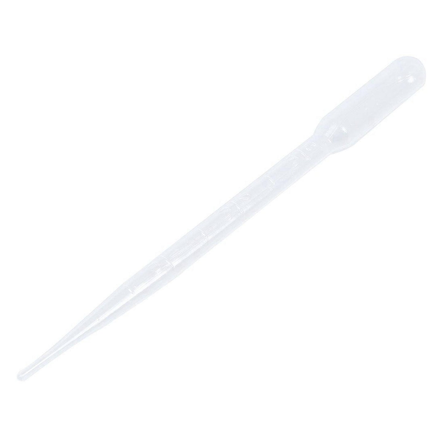 100 Pcs Laboratory Set Clear Plastic Graduated Pipette Droppers 3ml