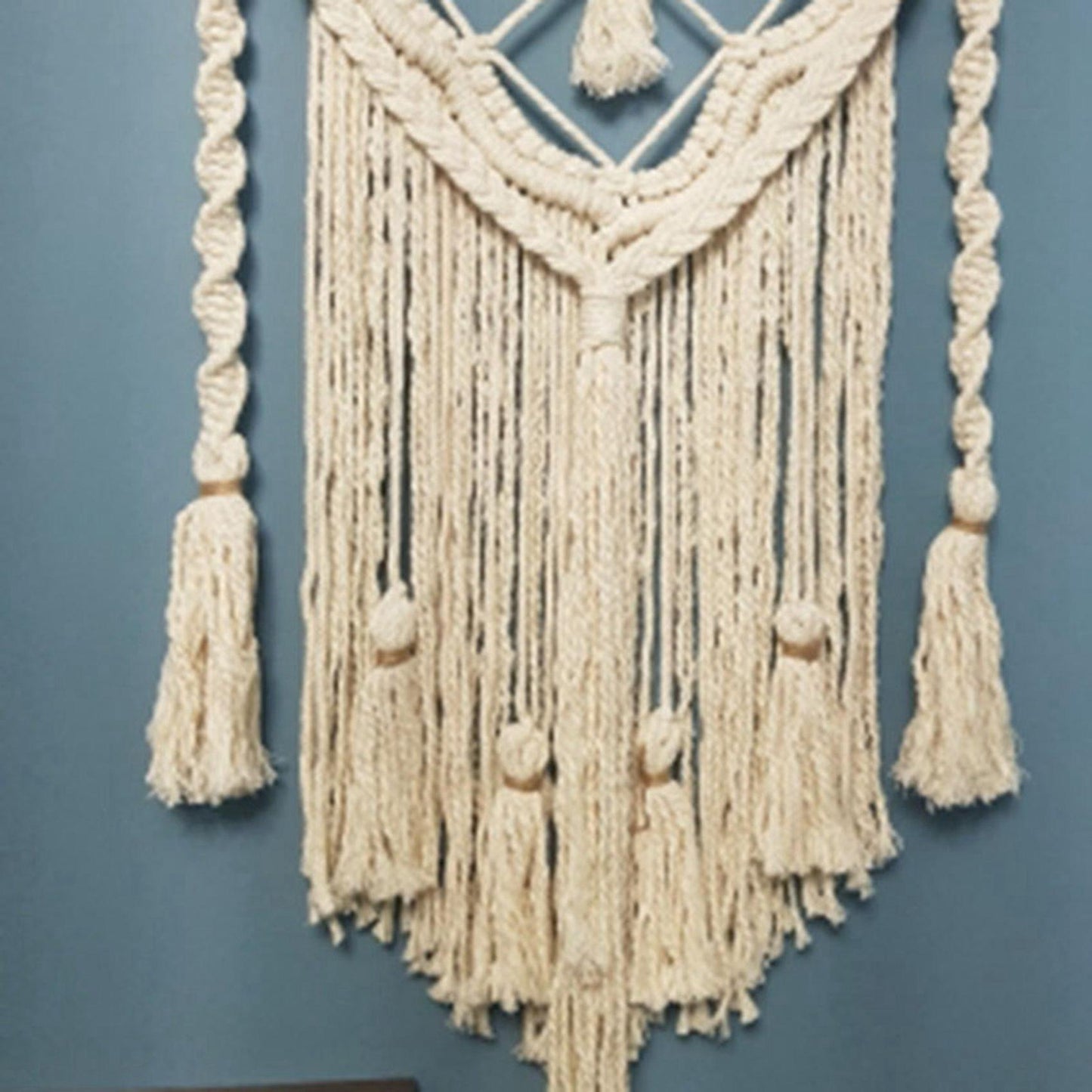 Layer Wave Macrame Headboard Decoration Mandala Boho Decor Tapestry