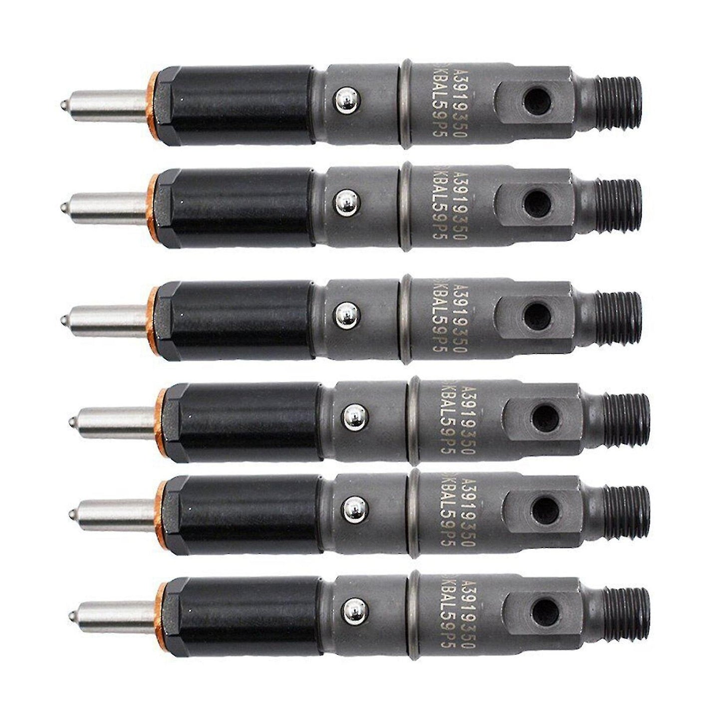 6pcs Fuel Injectors for Dodge Cummins 5.9l 6bt Diesel Engine 3919350