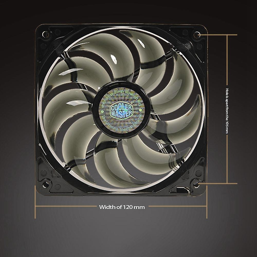 Cooler Master 120 120mm Pwm Chassis Fan Gale Volume Fan (no Light)