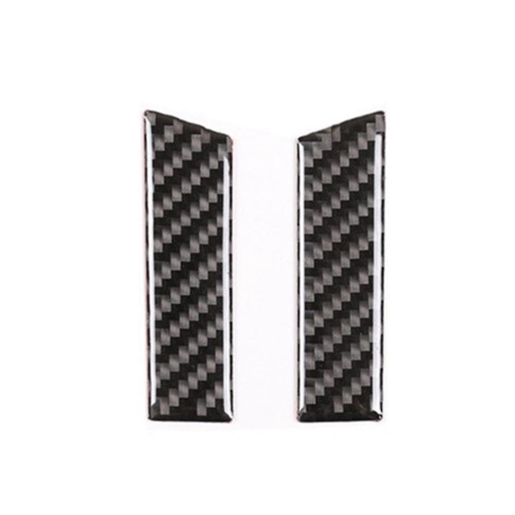 Car A Pillar Triangle Speaker Frame Cover Trim Sticker,black