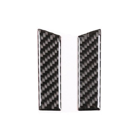 Car A Pillar Triangle Speaker Frame Cover Trim Sticker,black