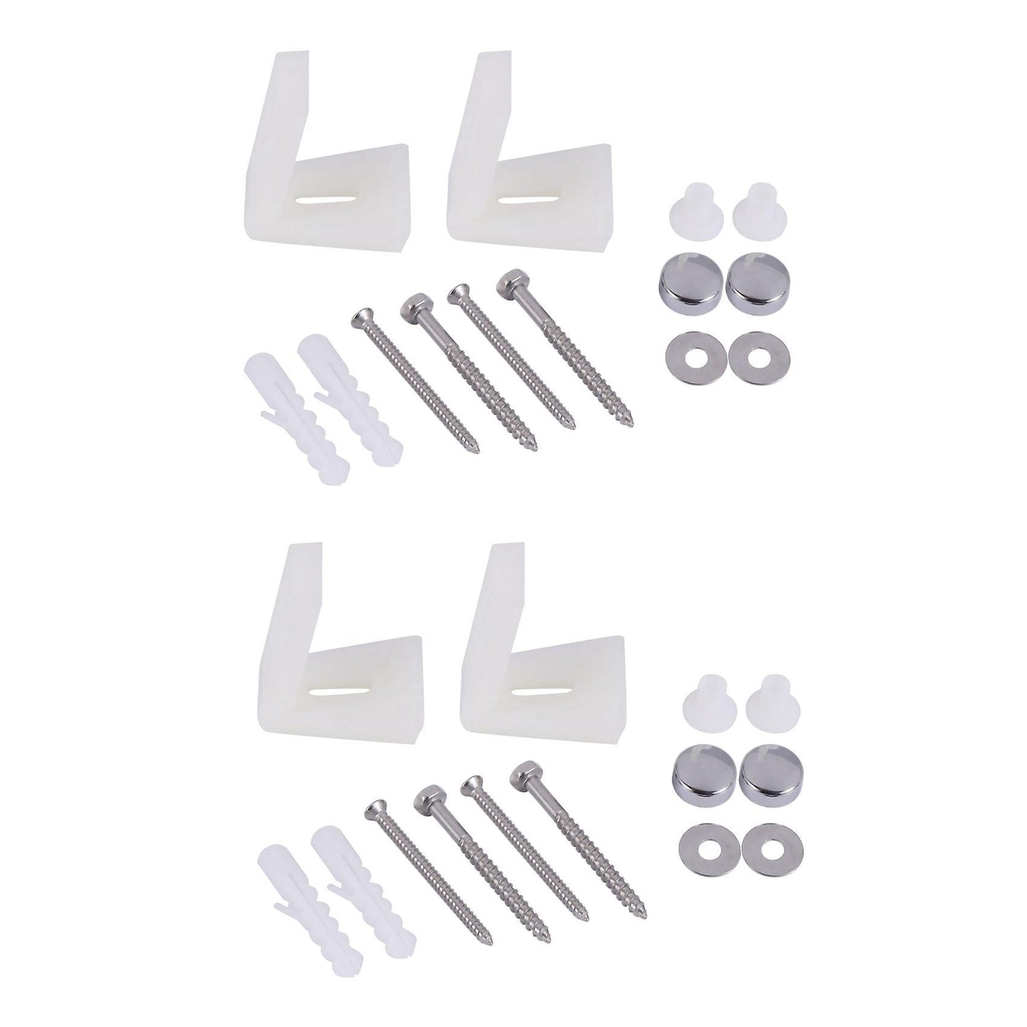 Bathroom Angled Floor Wc Pan Bidet Or Semi Pedestal Fixing Kit Bolts