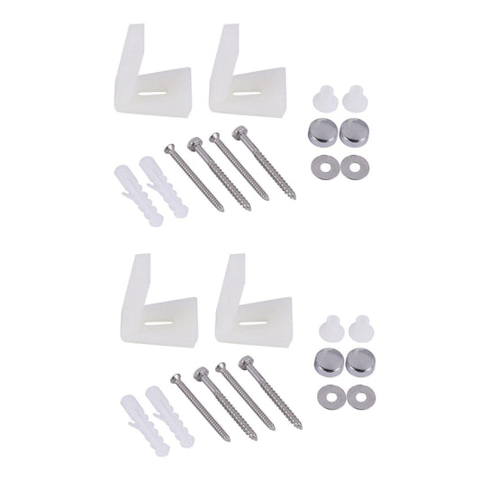 Bathroom Angled Floor Wc Pan Bidet Or Semi Pedestal Fixing Kit Bolts