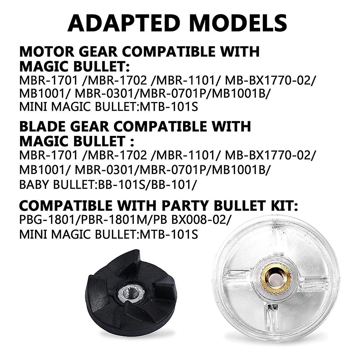 13 Blender Replacement Parts Compatible with Magic Mb1001 250w