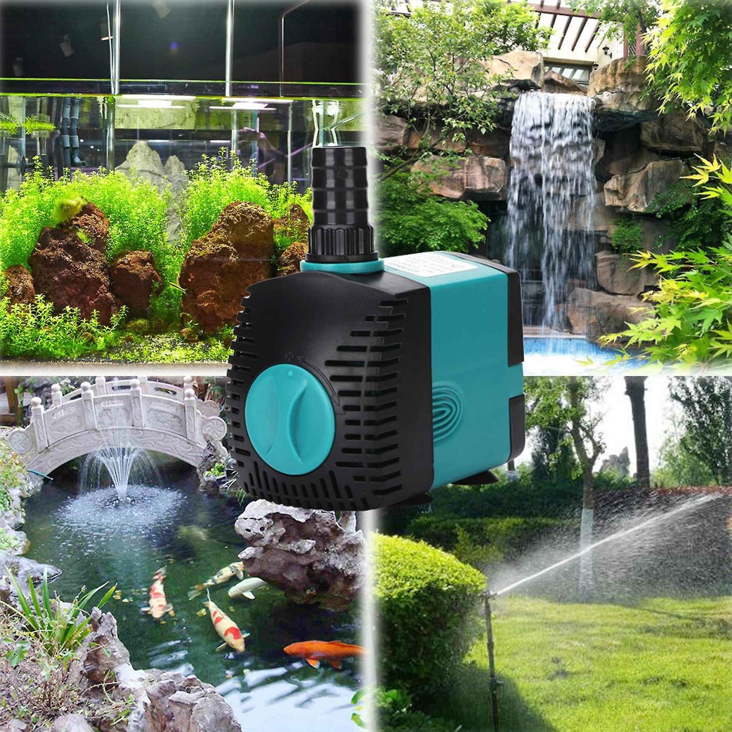 3w Submersible Fountain Pump, Aquarium Water Pump, (eu Plug)