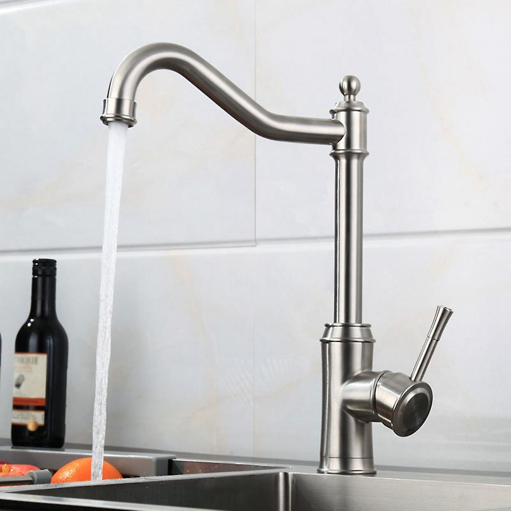 Faucet Kitchen Taps Single Handle 360 Degree Rotatable Hot
