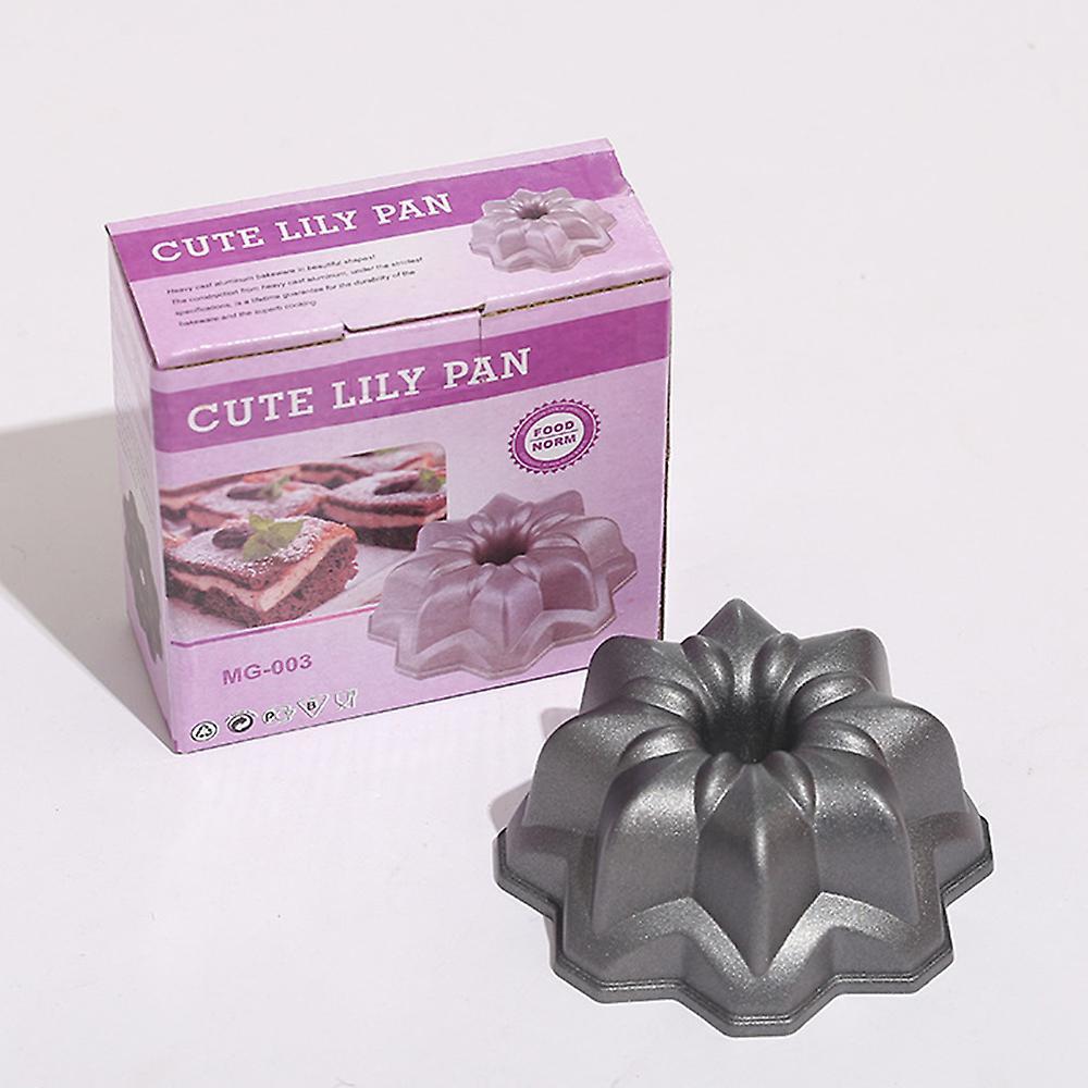 Mini Cute Household Baking Aluminum Die-casting Cake Mold Baking