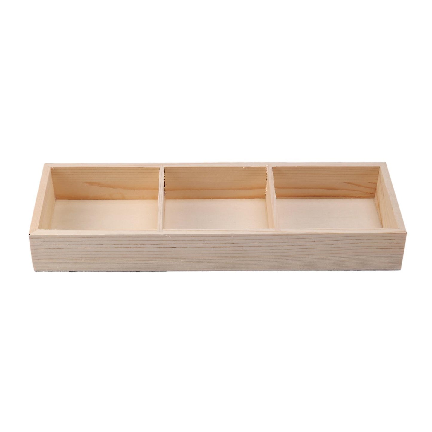 Wooden Box Succulent Plant Flower Pot 3 Grid