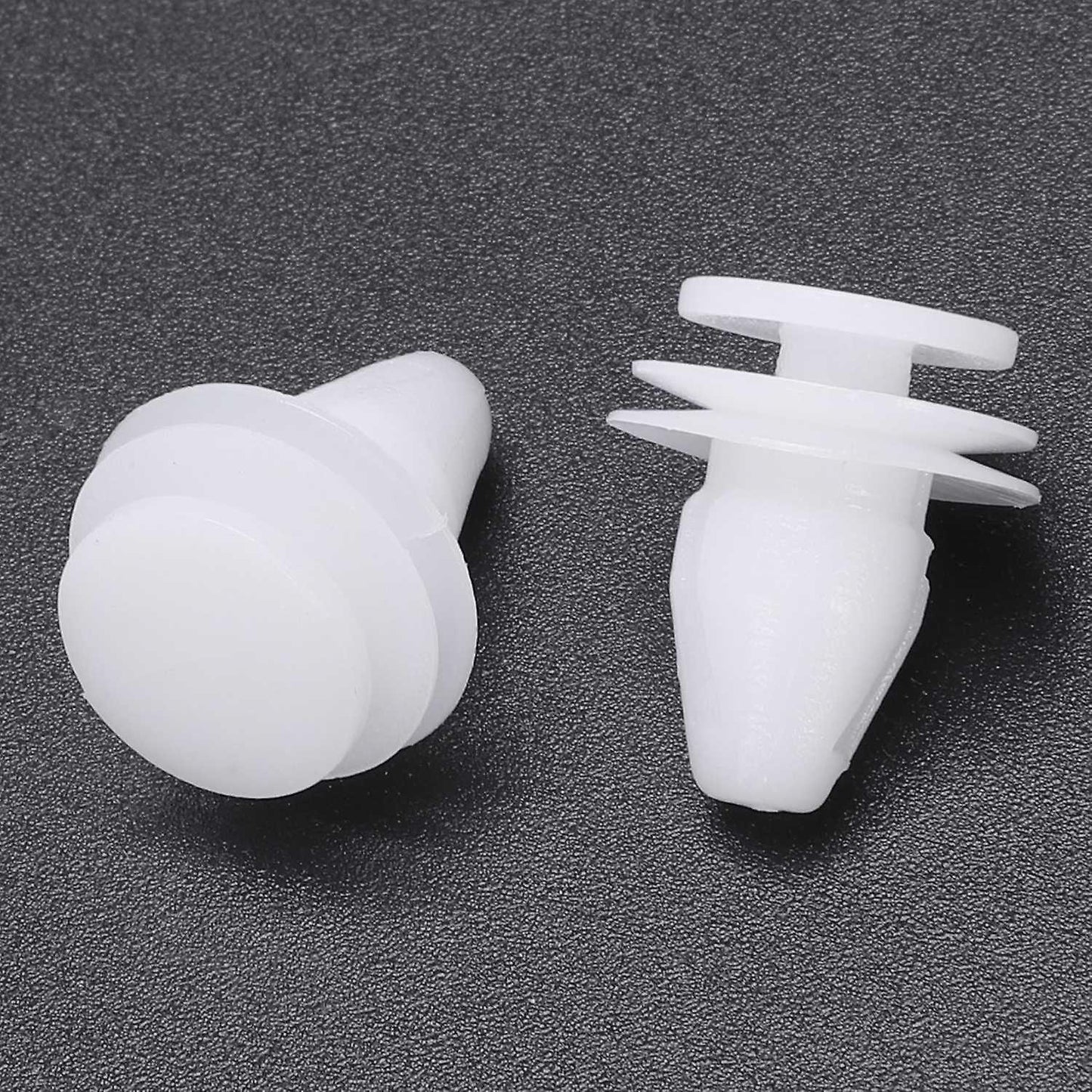 20 Pcs Car White Rivet Door Trim Clips Fastener